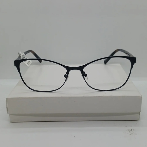 NWT WOMEN'S JONES NY EYEGLASS FRAMES J491 BLACK